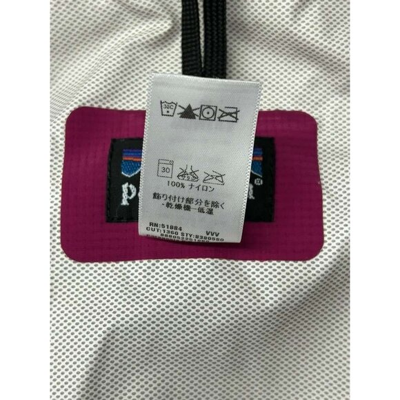 Patagonia Jacket Women's Medium Pink H2no Rain Torrentshell Lightweight Hooded - Picture 6 of 16